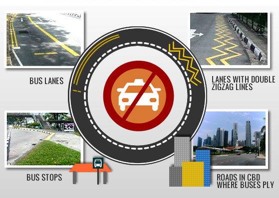 taxi cannot pick up or drop off in these areas