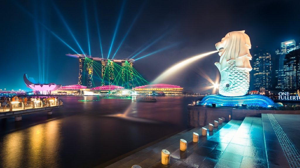 The Singapore Merlion
